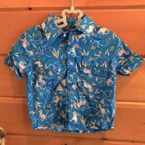 Wrangler Baby Boy’s Snap Front Western Shirt 3-6 mos